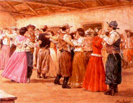 Dança gaúcha de salão