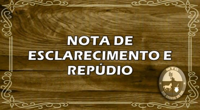 nota de repúdio MTG